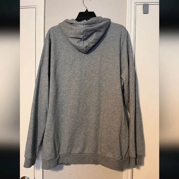 Puma Gray Zip-Up Sweater Casual Knit 3XLT - Picture 4 of 4